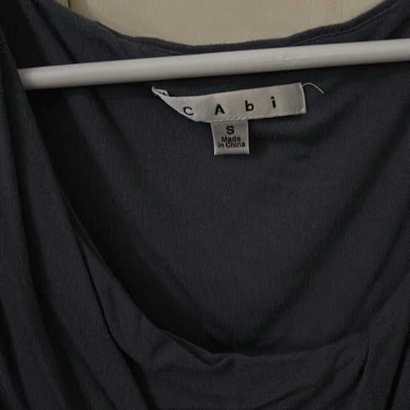 Asymmetrical blue tank top - Picture 3 of 4